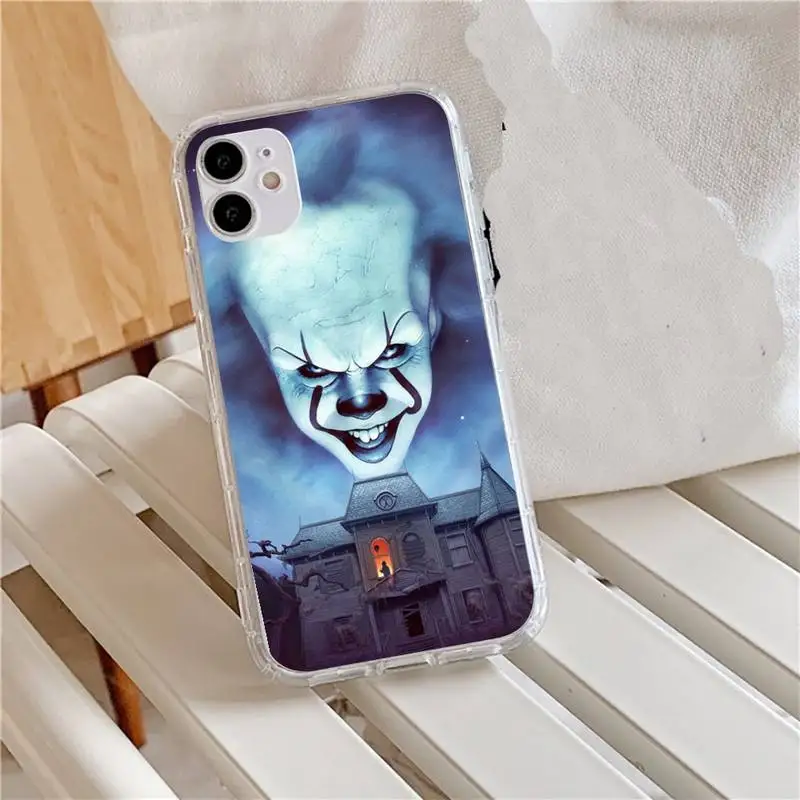 Stephen King s It Pennywise Phone Case Transparent for iPhone 11 12 mini pro XS MAX 8 7 6 6S Plus X 5S SE 2020 XR
Stephen King s It Pennywise Phone Case Transparent for iPhone 11 12 mini pro XS MAX 8 7 6 6S Plus X 5S SE 2020 XR
