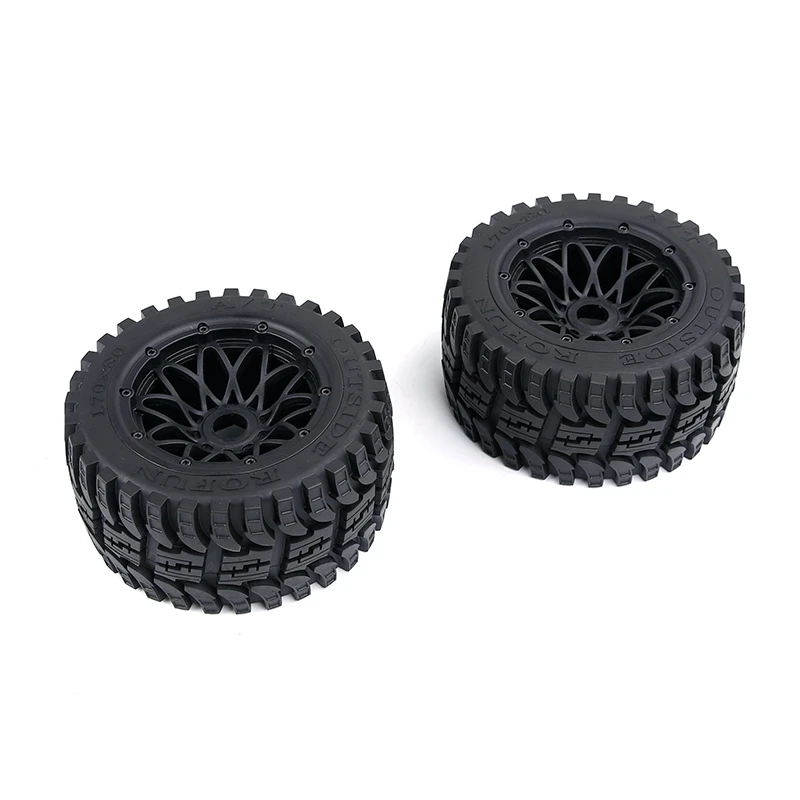 ROFUN 2Pcs All-Terrain Front Rear Tyre Assembly for 1/5 HPI ROVAN BAJA KM ROFUN BAHA 5B Truck Rc Car Parts
ROFUN 2Pcs All-Terrain Front Rear Tyre Assembly for 1/5 HPI ROVAN BAJA KM ROFUN BAHA 5B Truck Rc Car Parts