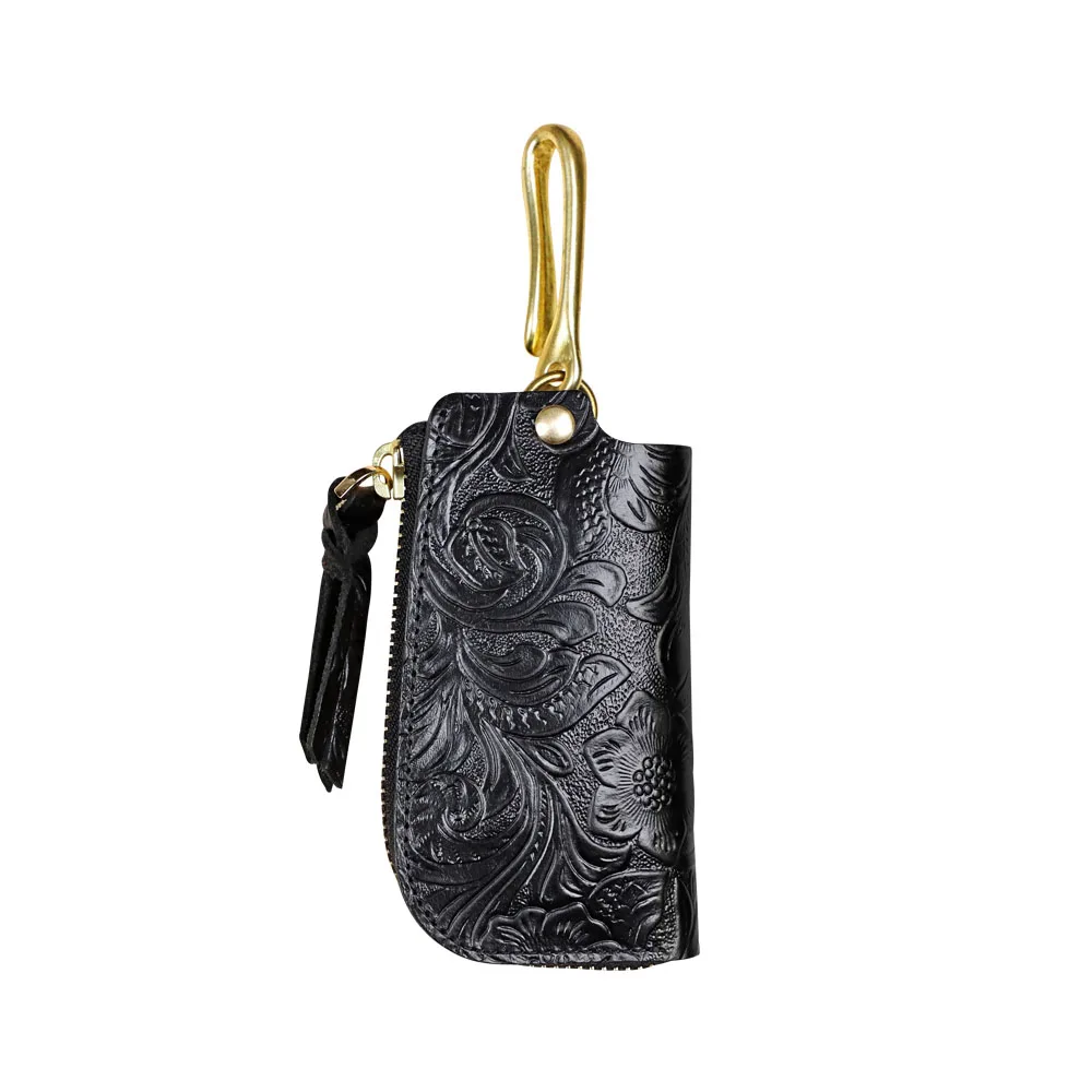 Classic Genuine Leather Car Smart Key Holder Bag Key Housekeeper Storage Bag With Zipper Coin Purse For Man Women
Classic Genuine Leather Car Smart Key Holder Bag Key Housekeeper Storage Bag With Zipper Coin Purse For Man Women