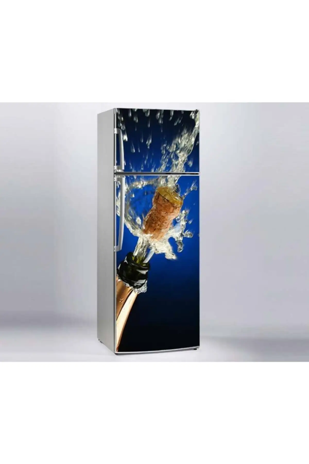 Blue Refrigerator Sticker Bottle
Blue Refrigerator Sticker Bottle