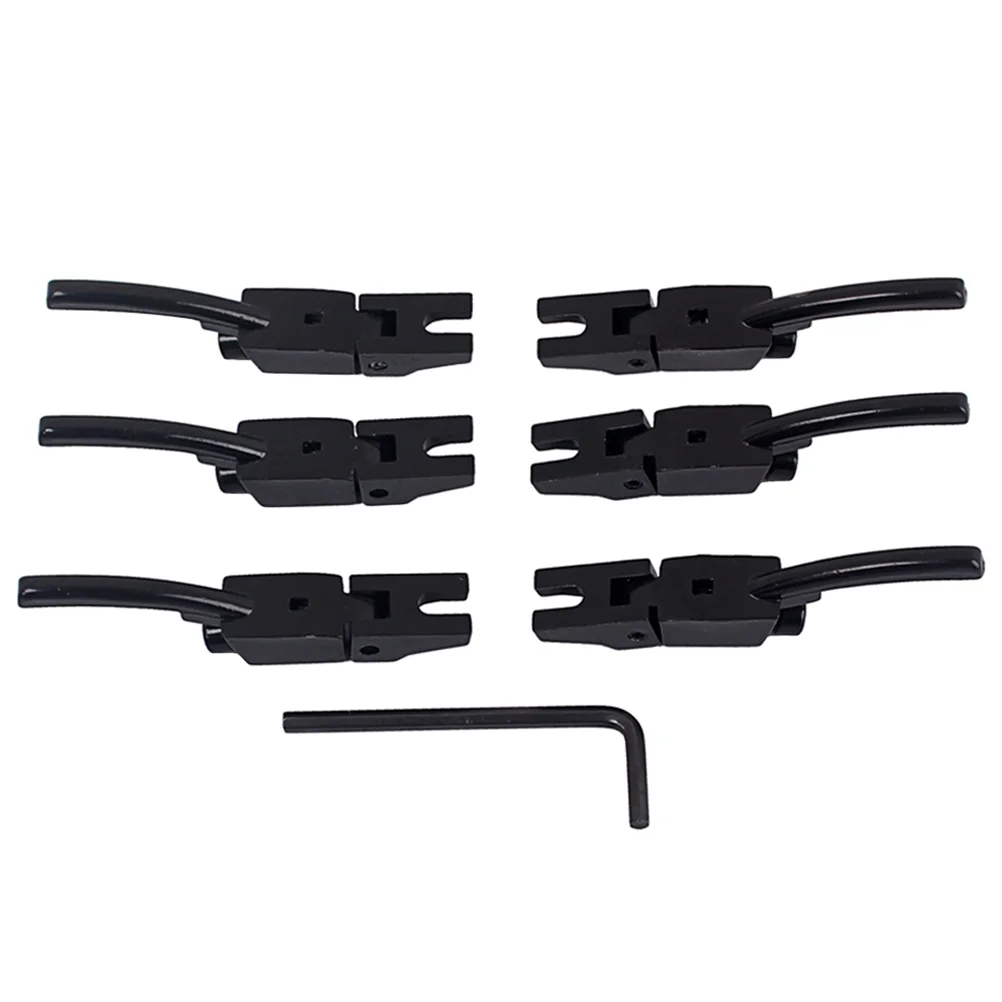 6PCS/Set Locked String Saddle Tremolo Bridge Guitar Bridge String Saddles for Electric Guitar (Black)
6PCS/Set Locked String Saddle Tremolo Bridge Guitar Bridge String Saddles for Electric Guitar (Black)
