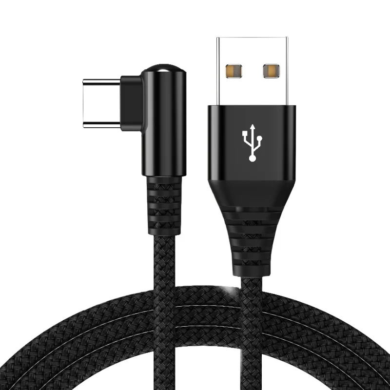 Нейлоновый плетеный кабель для быстрой зарядки типа C А samsung s10 s20 plus redmi note 7 USB шнур