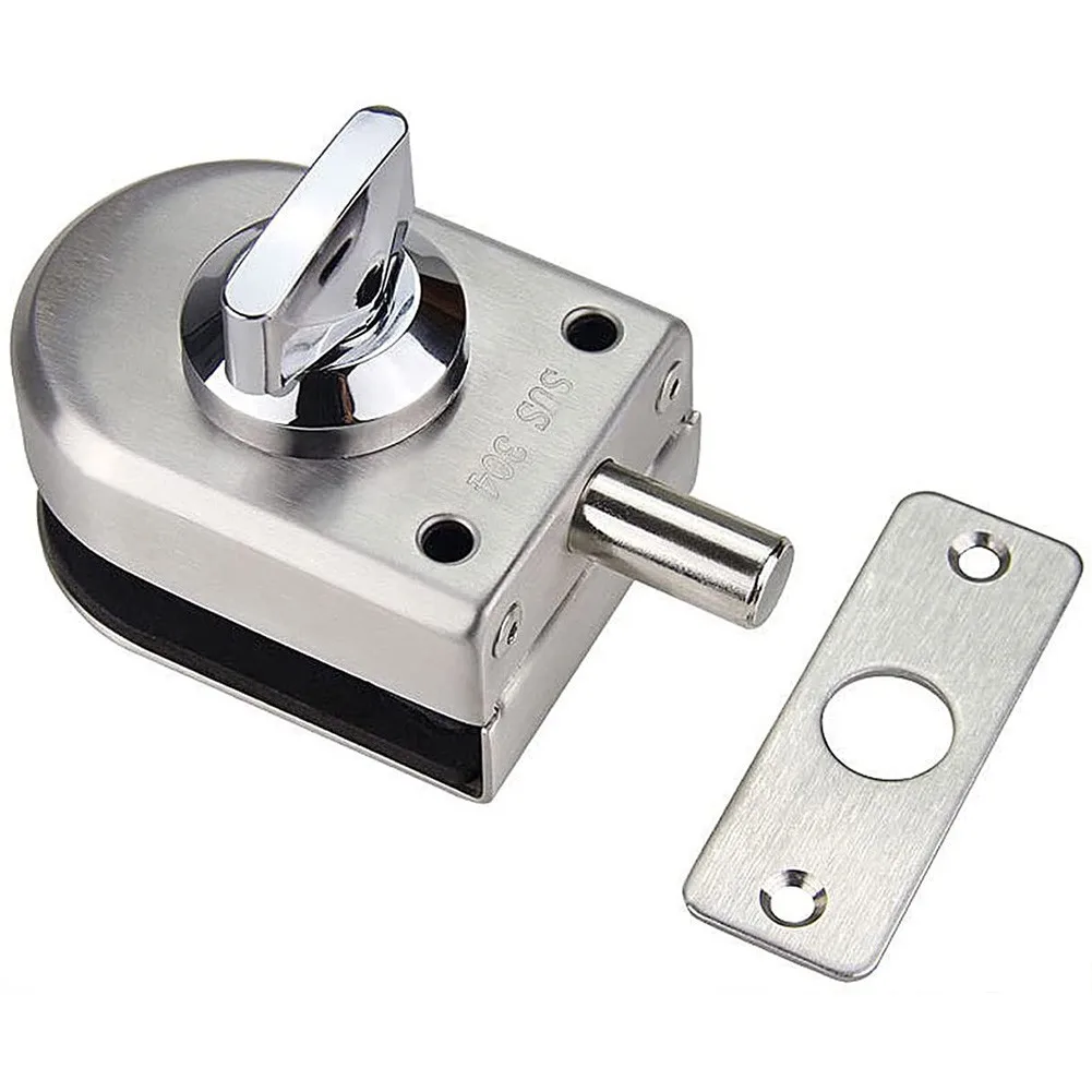 Stainless Steel Glass Door Lock Floor Latch Lock Bolt Ground Lock With Key For Bathroom Furniture Hardware Home Improvement
Stainless Steel Glass Door Lock Floor Latch Lock Bolt Ground Lock With Key For Bathroom Furniture Hardware Home Improvement