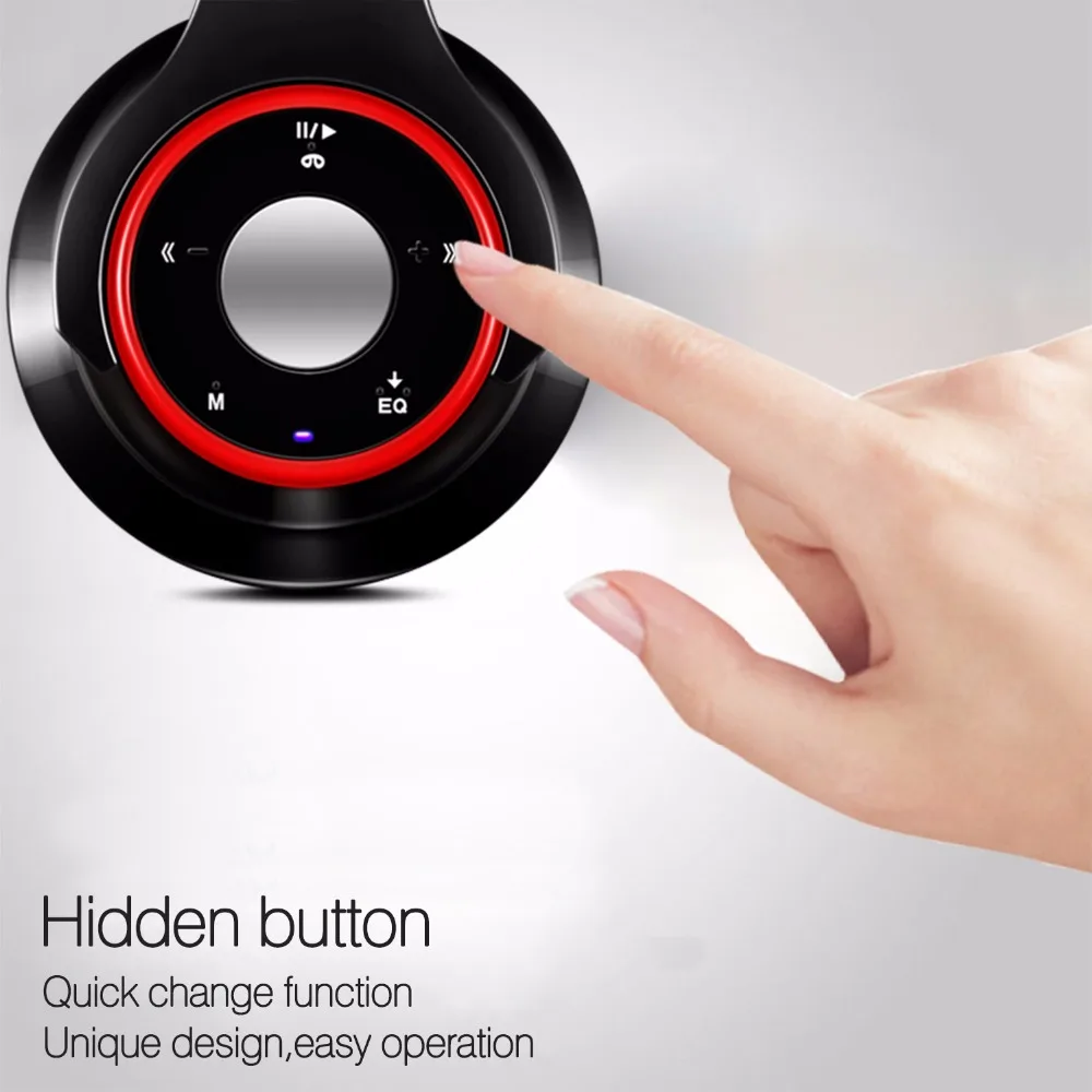 AYVVPII Best earphones Wireless Stereo Bluetooth Headphones Built-in Mic Soft Earmuffs Sports Headset BASS for ios and Android
AYVVPII Best earphones Wireless Stereo Bluetooth Headphones Built-in Mic Soft Earmuffs Sports Headset BASS for ios and Android