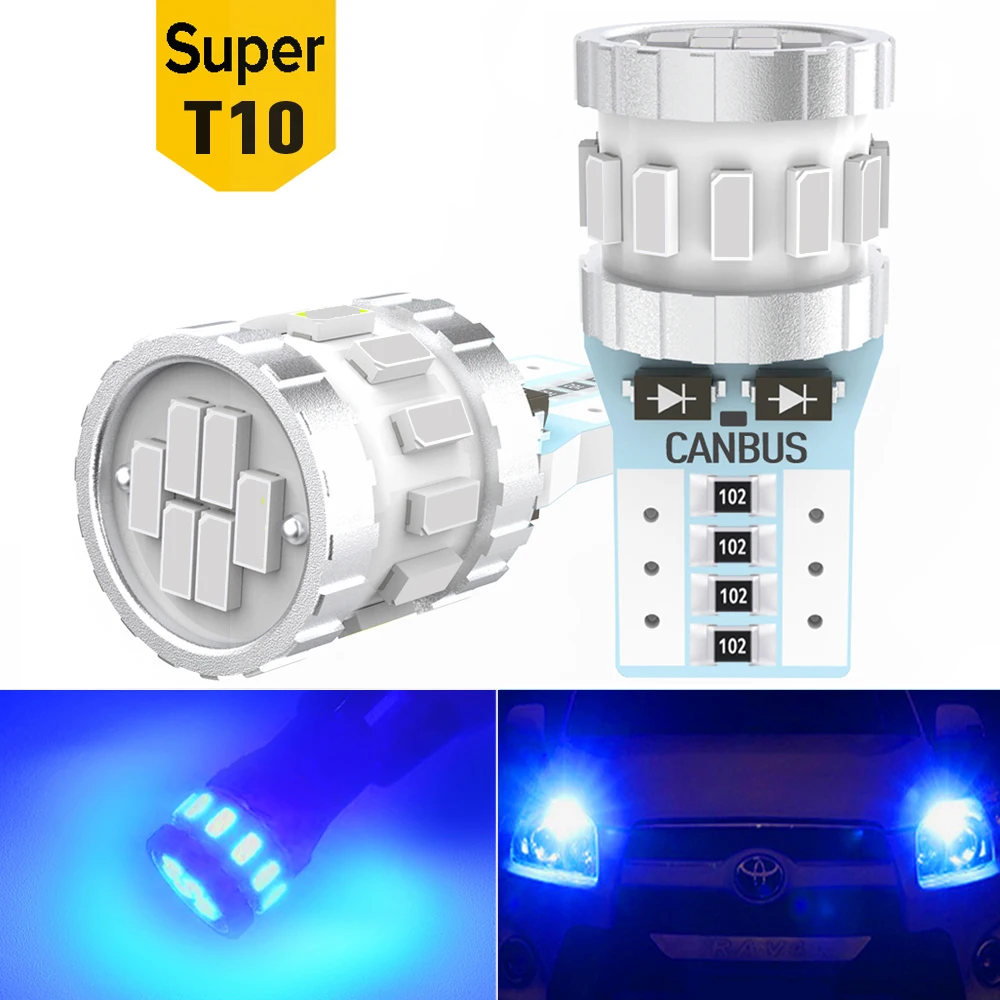 2x T10 W5W LED Bulb 3014 SMD 168 194 Car Accessories Clearance Lights Reading lamp Auto 12V 24V White Amber Blue Red Motorcycle
2x T10 W5W LED Bulb 3014 SMD 168 194 Car Accessories Clearance Lights Reading lamp Auto 12V 24V White Amber Blue Red Motorcycle