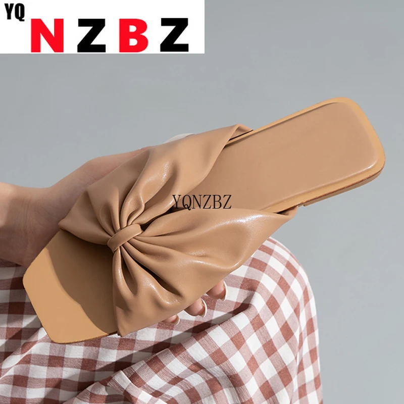 YQNZBZ Women Bohemian Butterfly-knot Shape Flat Slippers Summer Outdoor Beach Shoes Fashion Slip On Sandal Slides Zapatos Mujer
YQNZBZ Women Bohemian Butterfly-knot Shape Flat Slippers Summer Outdoor Beach Shoes Fashion Slip On Sandal Slides Zapatos Mujer
