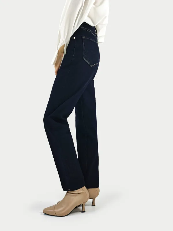 2020 New Winter Fashion Versatile Plush Thickening High Waist Straight Jeans Woman Interior Flannel Comfortable Versatile
2020 New Winter Fashion Versatile Plush Thickening High Waist Straight Jeans Woman Interior Flannel Comfortable Versatile