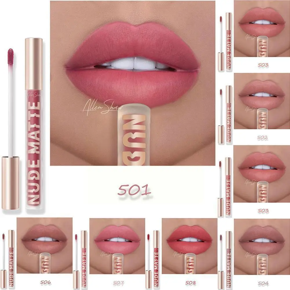 Nude Matte Shimmer Lip Glaze Waterproof Long Lasting Lip Glitter Lipstick Easy Wear Lip Beauty To Makeup Gloss Cosmetics Gl H2G6
Nude Matte Shimmer Lip Glaze Waterproof Long Lasting Lip Glitter Lipstick Easy Wear Lip Beauty To Makeup Gloss Cosmetics Gl H2G6