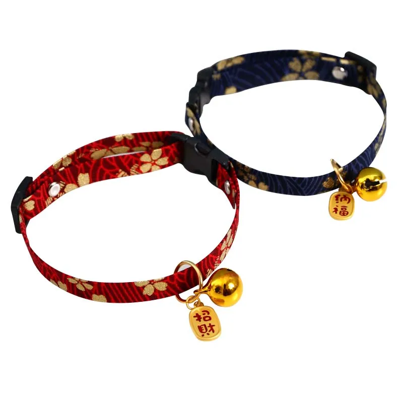 1pcs Pet Collar Chinese Style with Bells Small Cat and Dog Collar Decoration Adjustable Cat Collar Chihuahua Pet Accessories
1pcs Pet Collar Chinese Style with Bells Small Cat and Dog Collar Decoration Adjustable Cat Collar Chihuahua Pet Accessories