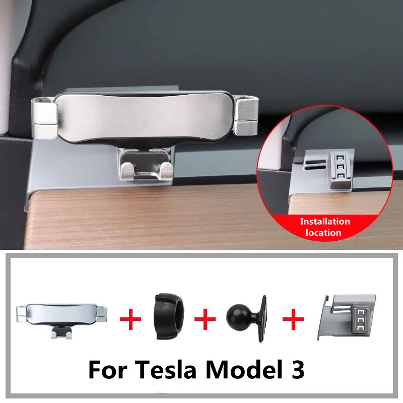 For Tesla Model 3/Y 2021 Car Mobile Phone Bracket Cellphone Holder Silver Black Air Outlet Clip Stand GPS Navigation Mount
For Tesla Model 3/Y 2021 Car Mobile Phone Bracket Cellphone Holder Silver Black Air Outlet Clip Stand GPS Navigation Mount