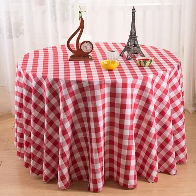 Multiple Colour Plaid Tablecloth Polyester Round Tablecloths Circular Table Cover Great for Buffet Table Parties Holiday Dinner
Multiple Colour Plaid Tablecloth Polyester Round Tablecloths Circular Table Cover Great for Buffet Table Parties Holiday Dinner