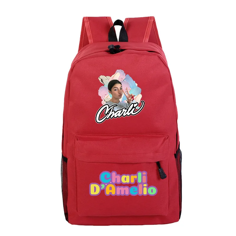 High Quality Charli Damelio Canvas Backpack Children Bookbag Mochila New Teenage Girls School Bag Travel Bagpack Daily Knapsack
High Quality Charli Damelio Canvas Backpack Children Bookbag Mochila New Teenage Girls School Bag Travel Bagpack Daily Knapsack
