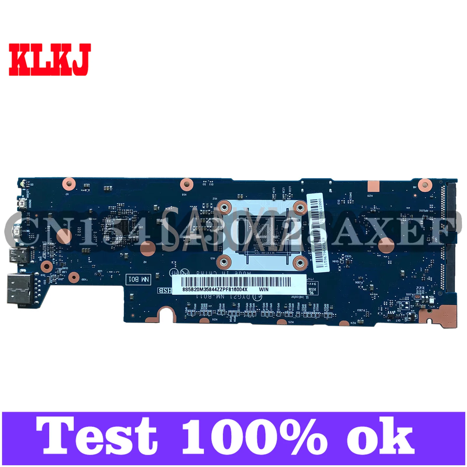 KLKJ NM-B011 Laptop Motherboard For Lenovo YOGA 710-11IKB Original Mainboard 8G-RAM I5-7Y54
KLKJ NM-B011 Laptop Motherboard For Lenovo YOGA 710-11IKB Original Mainboard 8G-RAM I5-7Y54