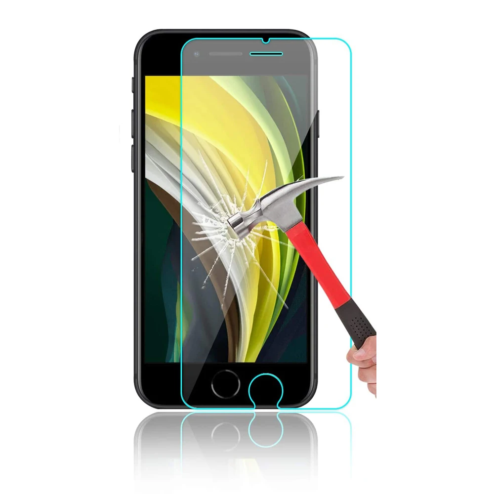 Закаленное стекло для iphone X XS 11 Pro Max XR 7 8 SE 2020 защитное на 6s Plus стекло|Защитные