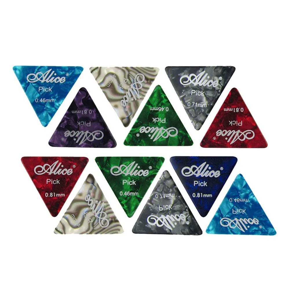 12pcs Alice Large Triangle Guitar Picks Plectrums Thin Heavy Acoustic Electric Guitarra Thickness 0.46 Mm - 1.50 Mm
12pcs Alice Large Triangle Guitar Picks Plectrums Thin Heavy Acoustic Electric Guitarra Thickness 0.46 Mm - 1.50 Mm