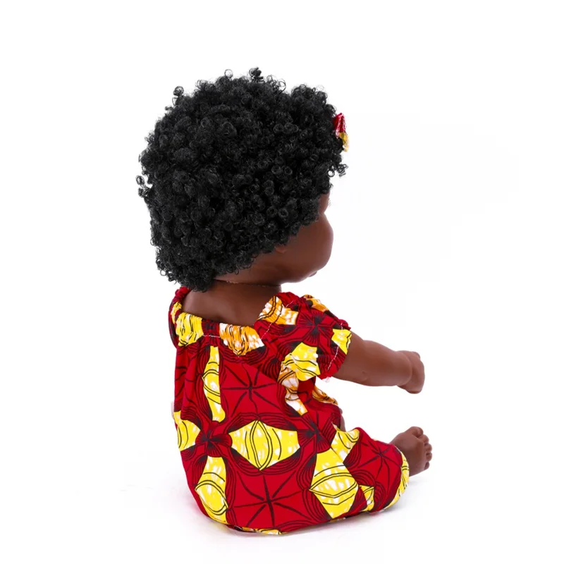 New Arrival African Black Doll 50CM Reborn Baby Dolls Handmade Silicone Vinyl Adorable Girls Cute Realistic Baby Dolls Kids Gift
New Arrival African Black Doll 50CM Reborn Baby Dolls Handmade Silicone Vinyl Adorable Girls Cute Realistic Baby Dolls Kids Gift