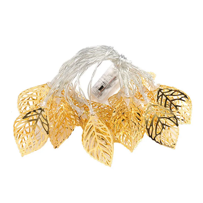metal leaves style string garland light string battery powerChristmas Valentine's Day living room garden LED string lights decor
metal leaves style string garland light string battery powerChristmas Valentine's Day living room garden LED string lights decor