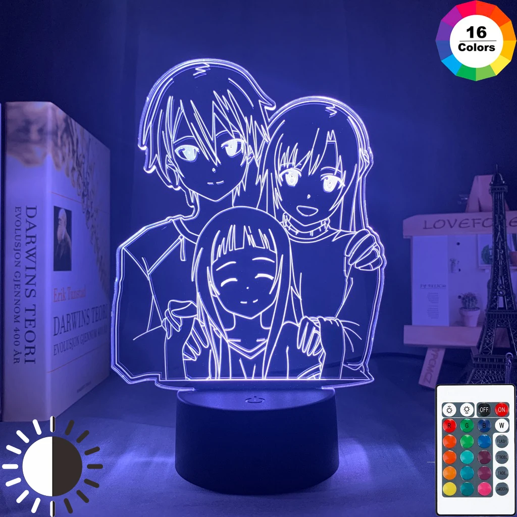 Anime Led Light Sword Art Online for Bedroom Decor Night Light SAO Kirigaya Kazuto Table Lamp Yuuki Asuna Gift
Anime Led Light Sword Art Online for Bedroom Decor Night Light SAO Kirigaya Kazuto Table Lamp Yuuki Asuna Gift
