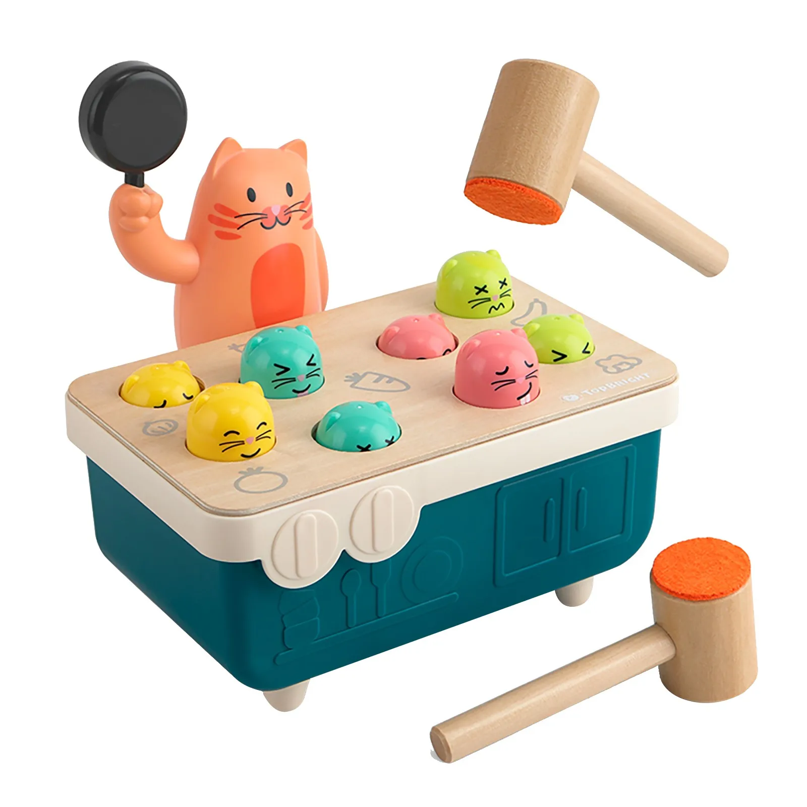 Children Beat Kawaii Animal Toys Cute Wooden Toy Reaction Practice Child Kids Family Interactive Games Hammer hit games
Children Beat Kawaii Animal Toys Cute Wooden Toy Reaction Practice Child Kids Family Interactive Games Hammer hit games