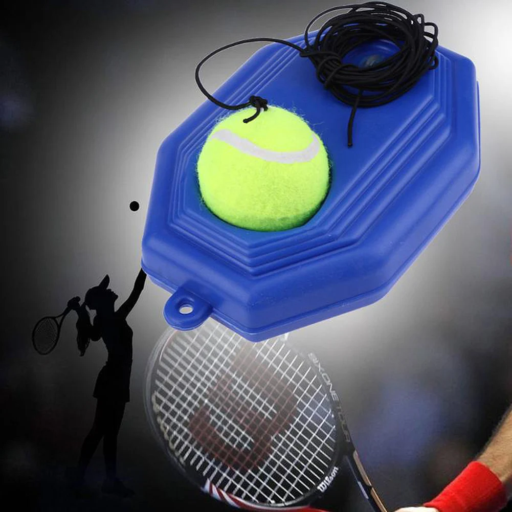Tennis Trainer Rebounder Tennis Ball with Base Rubber Rope Solo Tennis Training Tool at Home
Tennis Trainer Rebounder Tennis Ball with Base Rubber Rope Solo Tennis Training Tool at Home