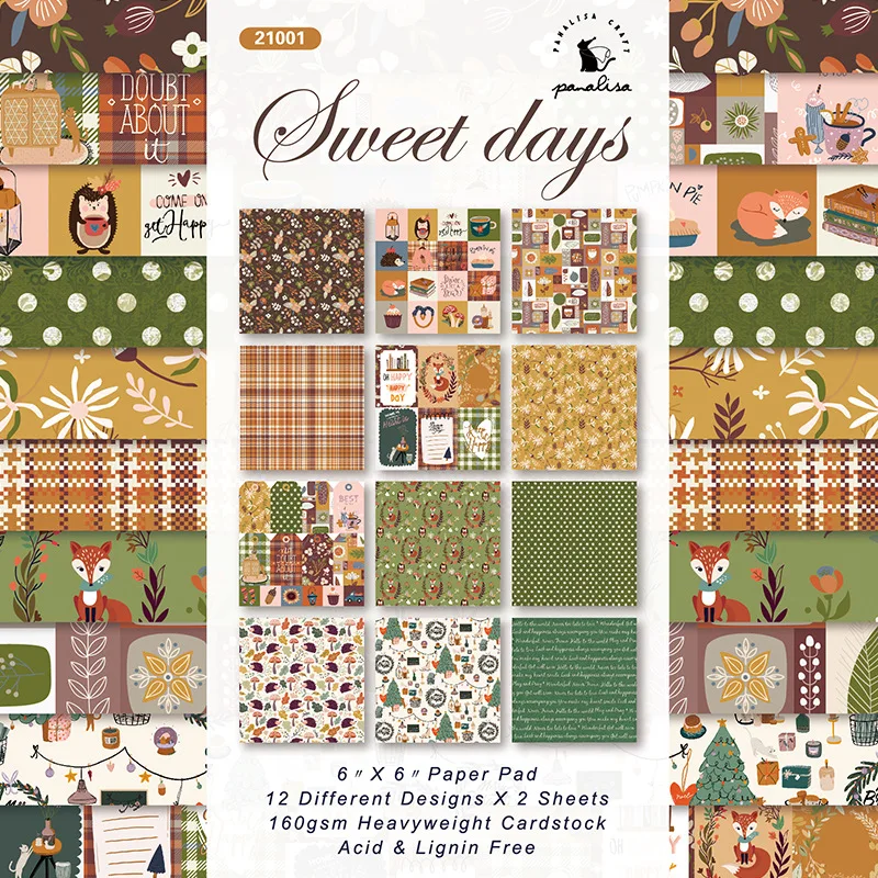 24Pcs/Lot Fox Retro Material Papers DIY Scrapbooking Album Diary Gift Decorative Paper Scrapbooking Paper
24Pcs/Lot Fox Retro Material Papers DIY Scrapbooking Album Diary Gift Decorative Paper Scrapbooking Paper