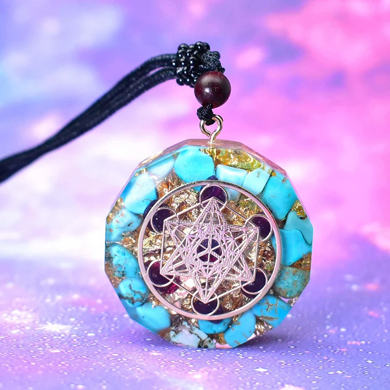 Metatron Cube Orgonite Necklace Flower of Life Cosmic Energy Center Sign Pendant Necklace Sacred Geometry Resin Pendant
Metatron Cube Orgonite Necklace Flower of Life Cosmic Energy Center Sign Pendant Necklace Sacred Geometry Resin Pendant
