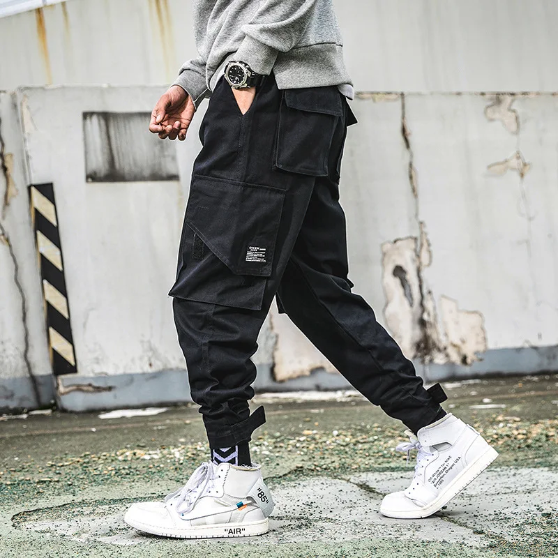 Hip Hop Joggers Pants Men Casual Multi-pocke Cargo Pants Mens Streetwear Sweatpants Trousers Harajuku 2019 Clothing For Men
Hip Hop Joggers Pants Men Casual Multi-pocke Cargo Pants Mens Streetwear Sweatpants Trousers Harajuku 2019 Clothing For Men