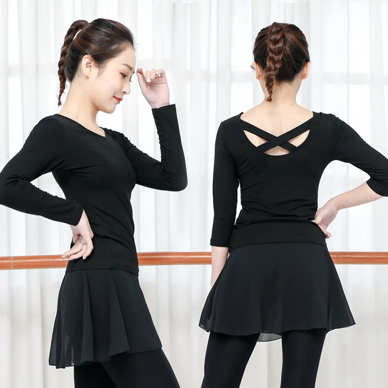 Dance Clothes Women Female Modal Latin Dance Dress Body Practice Performance Clothes Chinese Dance Clothes
Dance Clothes Women Female Modal Latin Dance Dress Body Practice Performance Clothes Chinese Dance Clothes