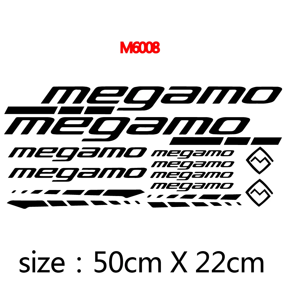Светоотражающая наклейка на раму s megamo для шоссейного велосипеда горного колеса