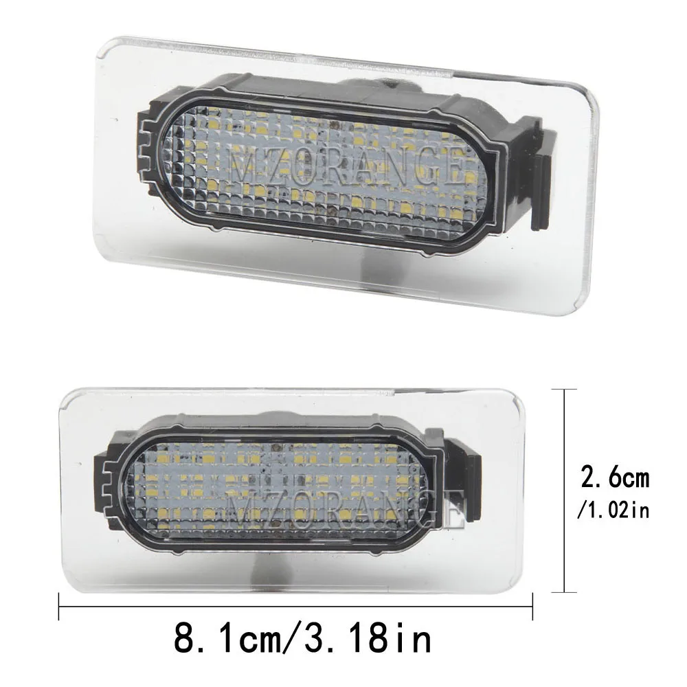 MZORANGE 1 Pair LED Car License Plate Light For Toyota Corolla 2014 2015 2016 2017 2018 2019 2020 Number Plate Lamp High Quality
MZORANGE 1 Pair LED Car License Plate Light For Toyota Corolla 2014 2015 2016 2017 2018 2019 2020 Number Plate Lamp High Quality