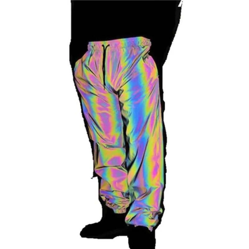 Fashion dazzle colour reflective pants ins in Europe and America men and women with feet pants sweatpants qiu dong big yards
Fashion dazzle colour reflective pants ins in Europe and America men and women with feet pants sweatpants qiu dong big yards