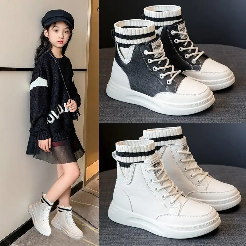 Girls Martin Boots 2020 Autumn and Winter New Children's Short Boots With Velvet Boys Boots Big Kids Girls Shoes Fur
Girls Martin Boots 2020 Autumn and Winter New Children's Short Boots With Velvet Boys Boots Big Kids Girls Shoes Fur