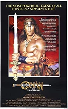 Conan The Destroyer (1984) Old Furn Metal Tin Signs Movies Bathroom Sign for Living Room Decoration 8x12 Inches
Conan The Destroyer (1984) Old Furn Metal Tin Signs Movies Bathroom Sign for Living Room Decoration 8x12 Inches