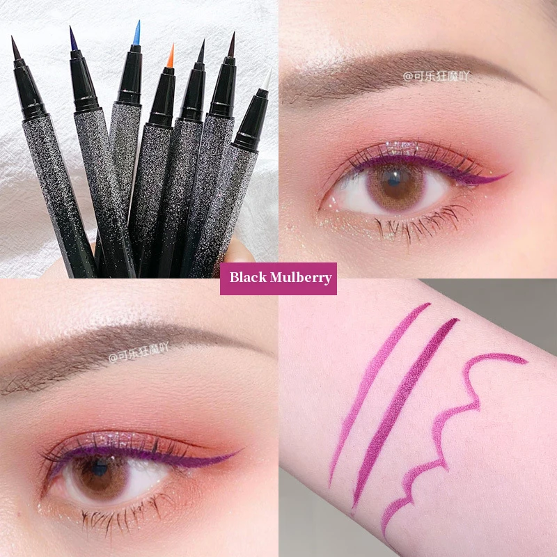 Cat Eye Makeup Waterproof Neon Colorful Liquid Eyeliner Pen Make Up Comestics Long-lasting Black Eye Liner Pencil Makeup Tools
Cat Eye Makeup Waterproof Neon Colorful Liquid Eyeliner Pen Make Up Comestics Long-lasting Black Eye Liner Pencil Makeup Tools