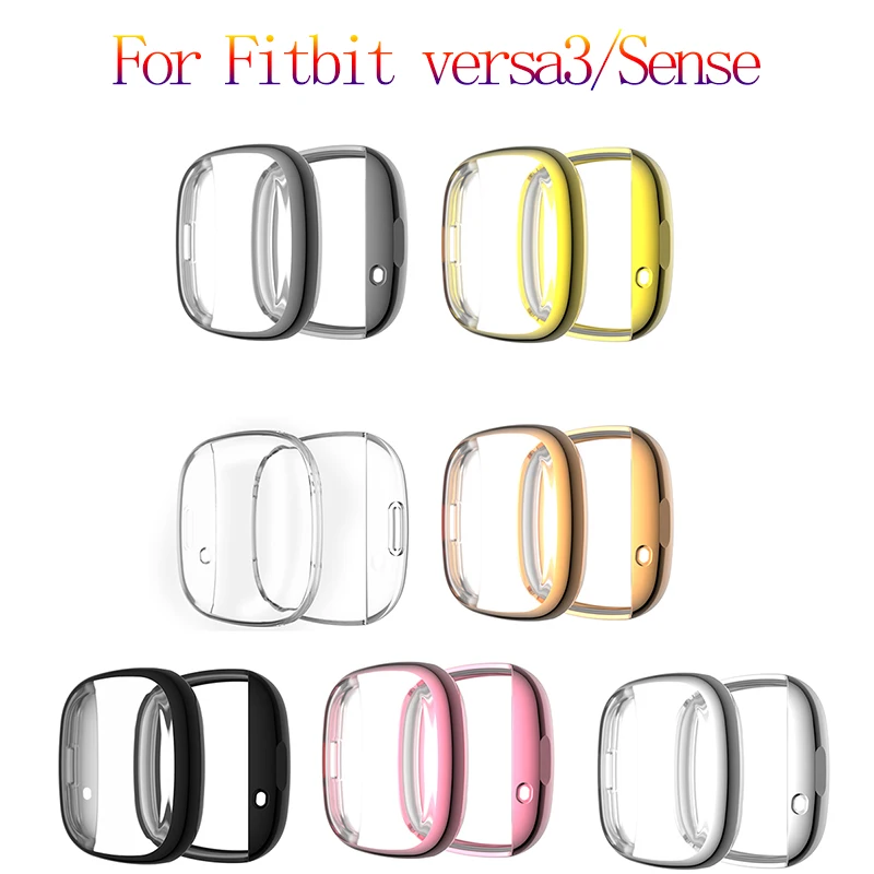 HD Soft TPU Case For Fitbit Versa1 Versa 2 Versa Lite Band Waterproof Watch Shell Cover Screen Protector For Fitbit Versa Lite
HD Soft TPU Case For Fitbit Versa1 Versa 2 Versa Lite Band Waterproof Watch Shell Cover Screen Protector For Fitbit Versa Lite