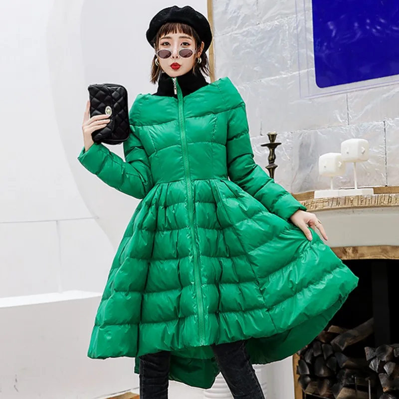 2019 модное пальто куртка женские теплые парки био пух парка высокое качество
