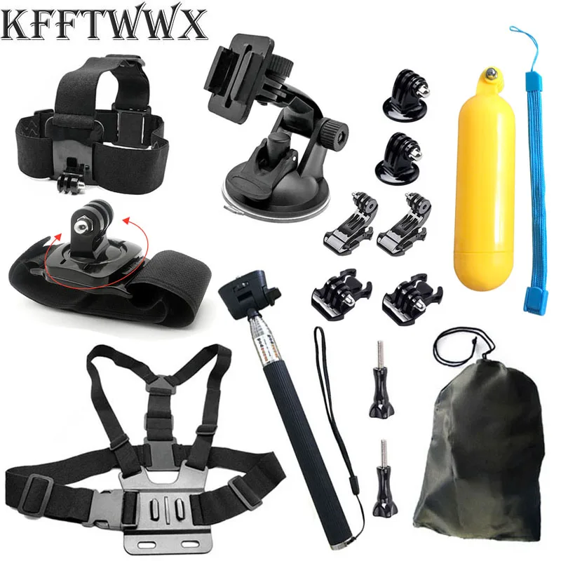 Комплект аксессуаров для монопода KFFTWWX, для экшн-камеры Go Pro SJCAM SJ4000 YI 4K EKEN H9R Gopro Hero 9, черный, 8, 7, 6, 5, 4 сеанса
Комплект аксессуаров для монопода KFFTWWX, для экшн-камеры Go Pro SJCAM SJ4000 YI 4K EKEN H9R Gopro Hero 9, черный, 8, 7, 6, 5, 4 сеанса
