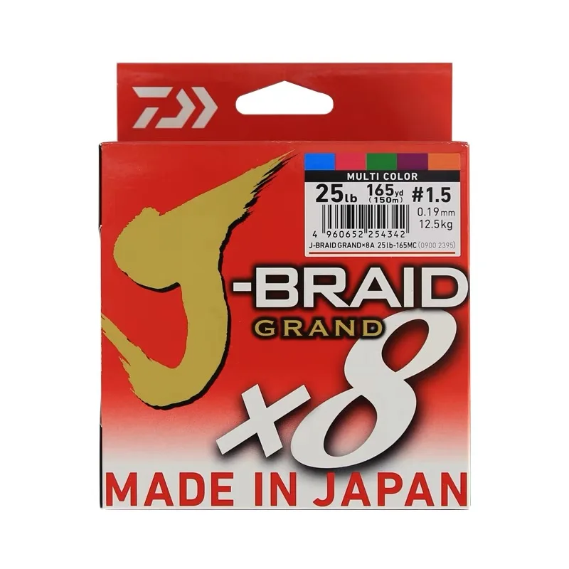 JAPAN DAIWA J-Braid Grand X8 Braided Wire PE MultiColor 500m Saltwater IZANAS Fiber For Bass Pike Trout Perch Pesca Fishing Line 
JAPAN DAIWA J-Braid Grand X8 Braided Wire PE MultiColor 500m Saltwater IZANAS Fiber For Bass Pike Trout Perch Pesca Fishing Line
