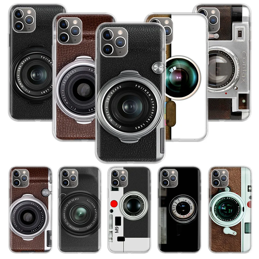 Classic Camera Lens Phone Case For iPhone 11 12 13 Pro Max 13 Mini XR X XS Max 7 8 6 6S Plus Silicone Back Cover Funda Capa
Classic Camera Lens Phone Case For iPhone 11 12 13 Pro Max 13 Mini XR X XS Max 7 8 6 6S Plus Silicone Back Cover Funda Capa