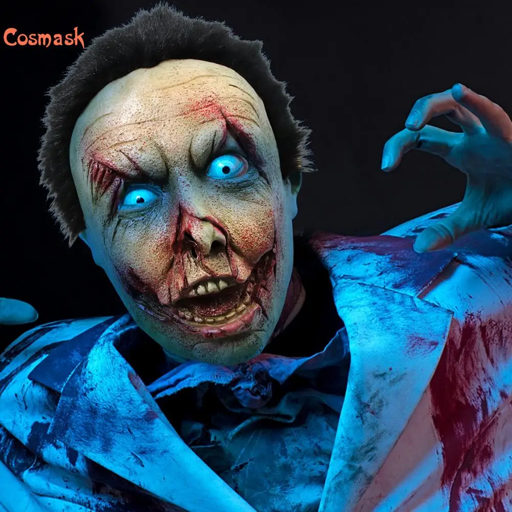 Cosmask Halloween Horror Zombie Latex Head Mask Scary Mask Creepy Zombie Mask Horror Mask With Hair For Halloween Costume Party
Cosmask Halloween Horror Zombie Latex Head Mask Scary Mask Creepy Zombie Mask Horror Mask With Hair For Halloween Costume Party