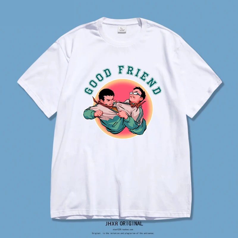 Radiomax Summer Men's T-shirt Short-Sleeved Pure Cotton Loose Half-Sleeved Round Neck T-shirts Simple Couple Oversized T-shirt 
Radiomax Summer Men's T-shirt Short-Sleeved Pure Cotton Loose Half-Sleeved Round Neck T-shirts Simple Couple Oversized T-shirt