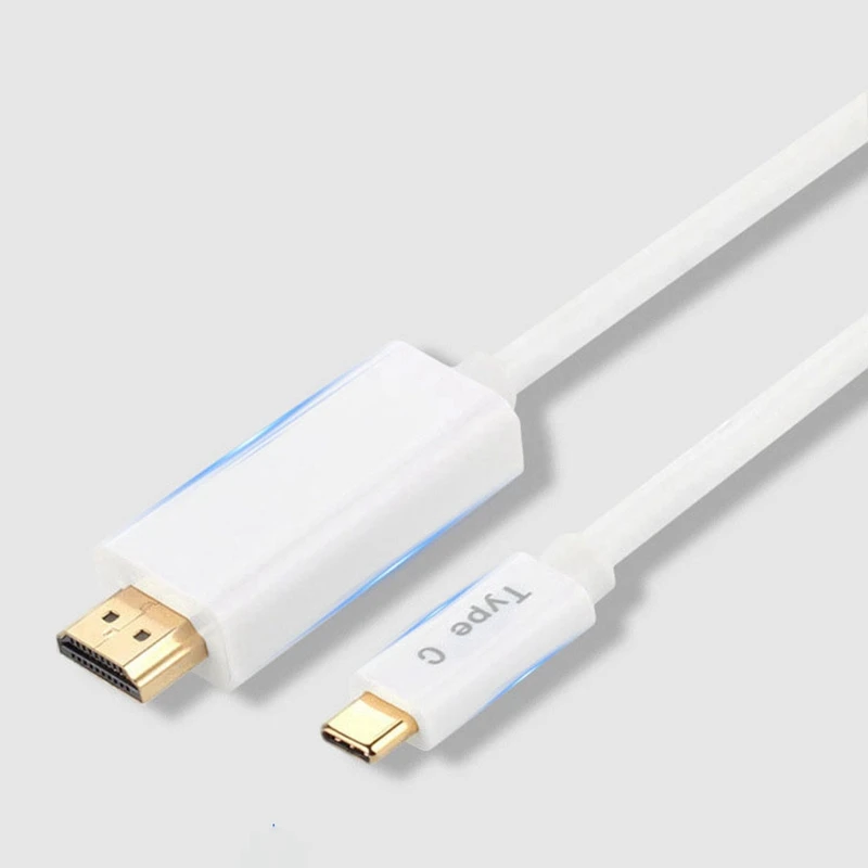 USB C Video Cable USB C to HDMI-Compatible 2.0 Cable 4K@30Hz Suitable for Mobile Phones with Type-C Interface Games
USB C Video Cable USB C to HDMI-Compatible 2.0 Cable 4K@30Hz Suitable for Mobile Phones with Type-C Interface Games