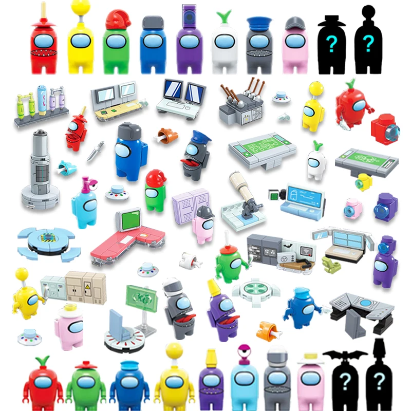NEW Amongs Action Figures Game Model Building Blocks Steam Space Impostor Crewmates Us Mini Bricks Toys For Children Gifts
NEW Amongs Action Figures Game Model Building Blocks Steam Space Impostor Crewmates Us Mini Bricks Toys For Children Gifts