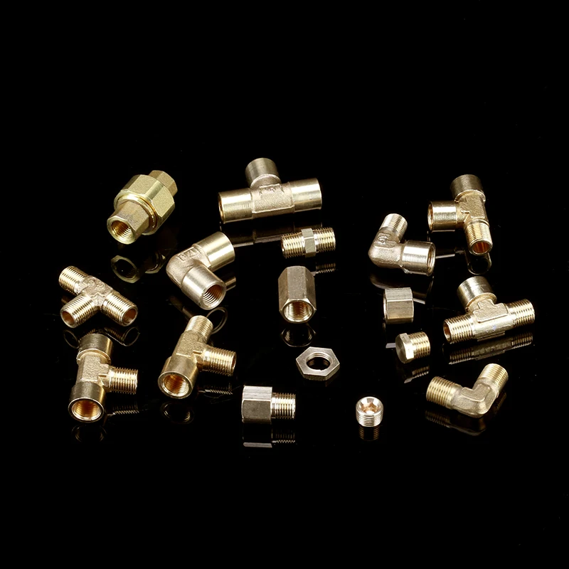 1/8 ''Brass Pipe Fitting BSPMale / Female Thread Hex Adapter 3 Way Joint For Water, Fuel And Gas Connector
1/8 ''Brass Pipe Fitting BSPMale / Female Thread Hex Adapter 3 Way Joint For Water, Fuel And Gas Connector