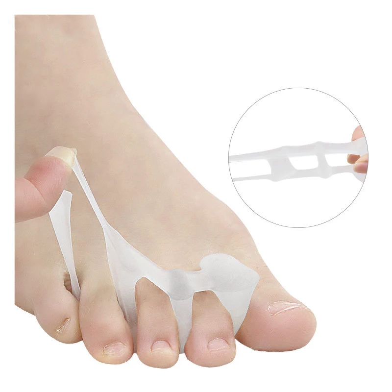 200pcs=100pairs Toe Corrector Feet Care Hallux Valgus Finger Separator Pedicure High Quality Protective Soft Gel Insole Silicone
200pcs=100pairs Toe Corrector Feet Care Hallux Valgus Finger Separator Pedicure High Quality Protective Soft Gel Insole Silicone
