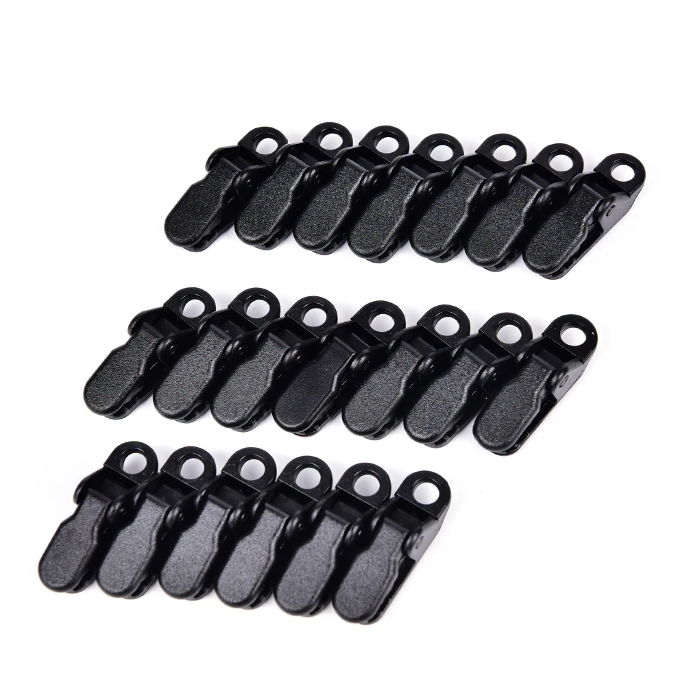 20Pcs New Sale Outdoor Camping Plastic Tent Clips Clamp Camping tent Tarp Clips Canopy Clamp Kit Awning Set Cover Car Boat Snap
20Pcs New Sale Outdoor Camping Plastic Tent Clips Clamp Camping tent Tarp Clips Canopy Clamp Kit Awning Set Cover Car Boat Snap