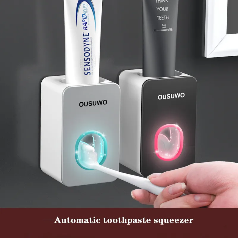 Новый настенный автоматический набор аксессуаров для ванной комнаты, держатель зубной щетки
Новый настенный автоматический набор аксессуаров для ванной комнаты, держатель зубной щетки