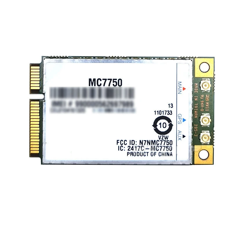 Беспроводная плата JABS MC7750 4G LTE 700M (B13) для беспроводного модуля US Verizon GOBI4000
Беспроводная плата JABS MC7750 4G LTE 700M (B13) для беспроводного модуля US Verizon GOBI4000