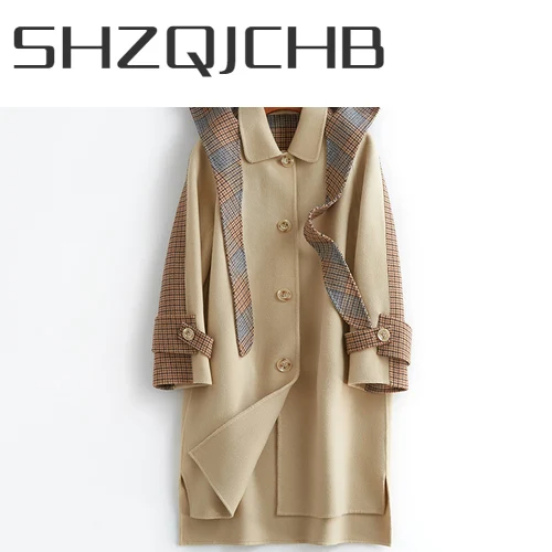 SHZQ элегантное осенне-зимнее пальто женское Шерстяное Пальто женское длинное пальто с капюшоном Корейская Двусторонняя шерстяная одежда че...
SHZQ элегантное осенне-зимнее пальто женское Шерстяное Пальто женское длинное пальто с капюшоном Корейская Двусторонняя шерстяная одежда че...