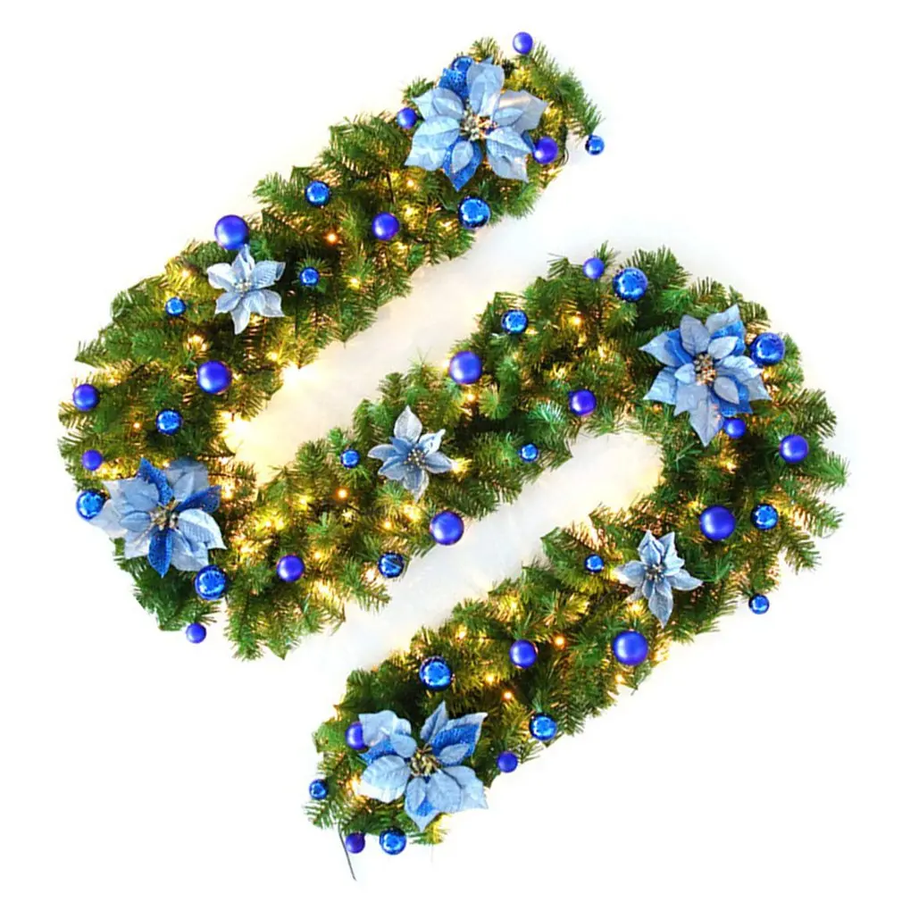 270CM Christmas LED Rattan Garland Decorative Green Christmas Garland Artificial Xmas Tree Rattan Banner Decoration
270CM Christmas LED Rattan Garland Decorative Green Christmas Garland Artificial Xmas Tree Rattan Banner Decoration